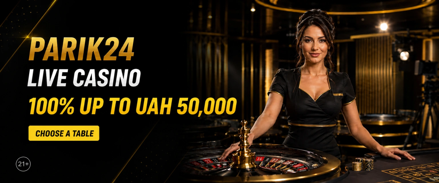 Parik24 live casino: games with live dealers