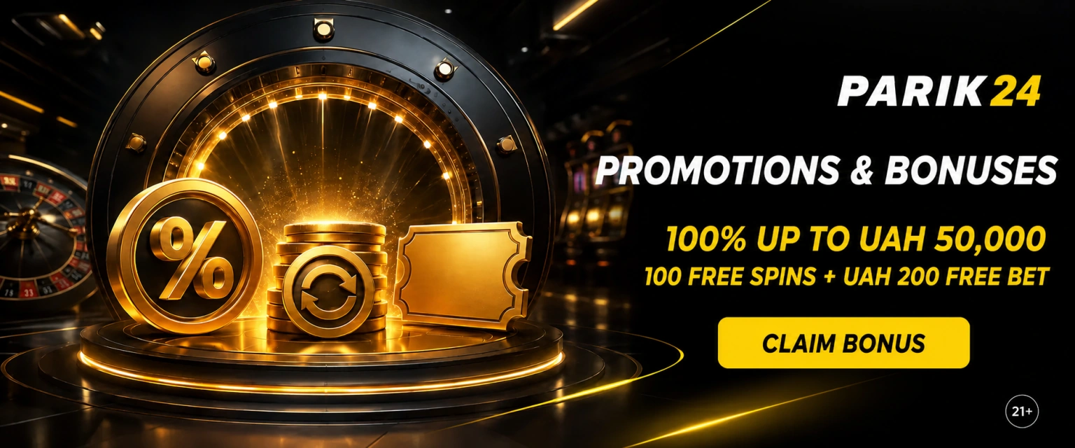 Parik24 promotions and offers: bonuses and tournaments